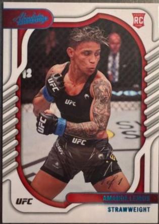 Amanda Lemos 2023 Panini Chronicles UFC Base Absolute #121 Platinum
