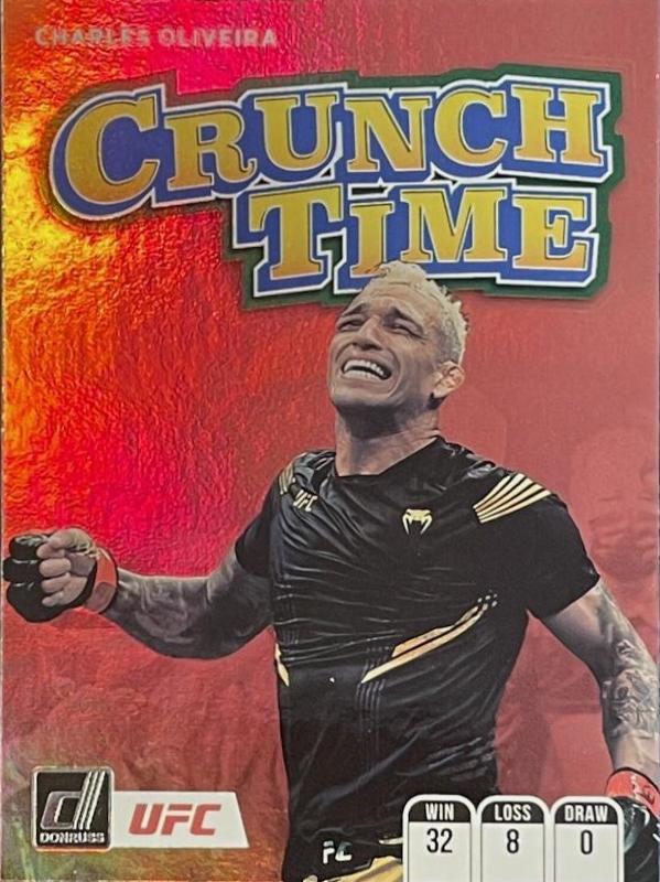 Charles Oliveira 2022 Panini Donruss UFC Crunch Time #9 Green