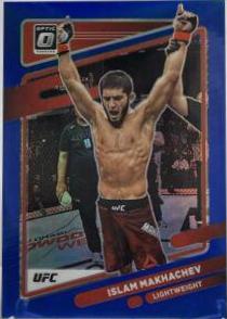 Islam Makhachev 2022 Panini Donruss Optic UFC Base #12 Blue