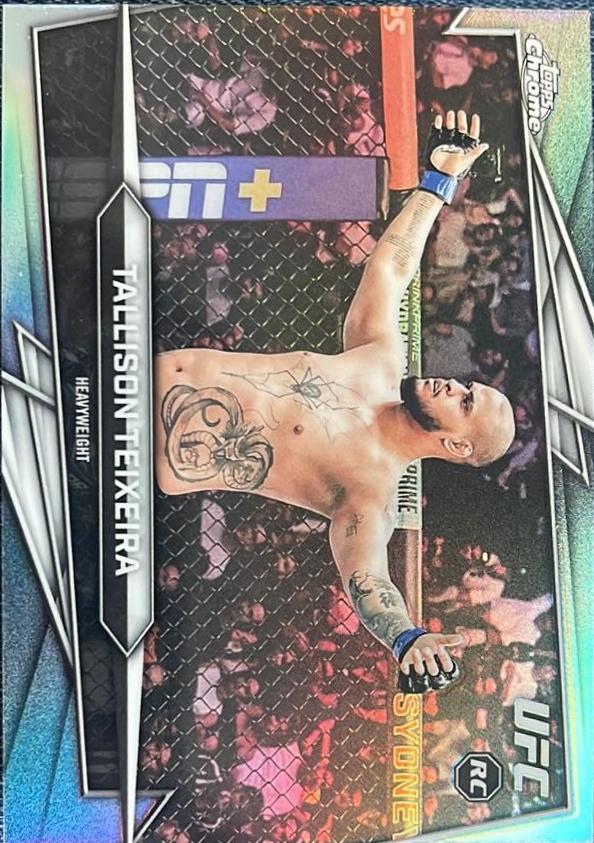 Tallison Teixeira 2026 Topps Chrome UFC Base #69 Refractor