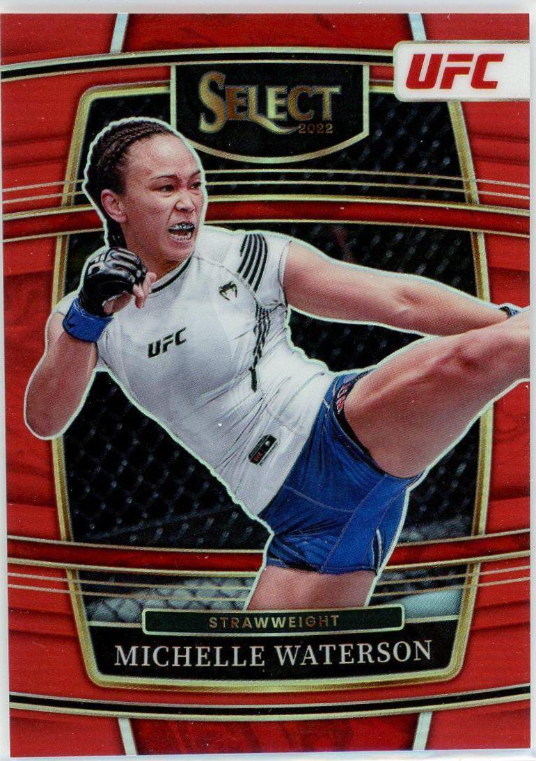 Michelle Waterson-Gomez 2022 Panini Select UFC Concourse #30 Red