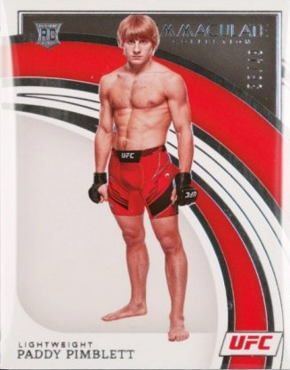 Paddy Pimblett 2022 Panini Immaculate UFC Base #59 Green