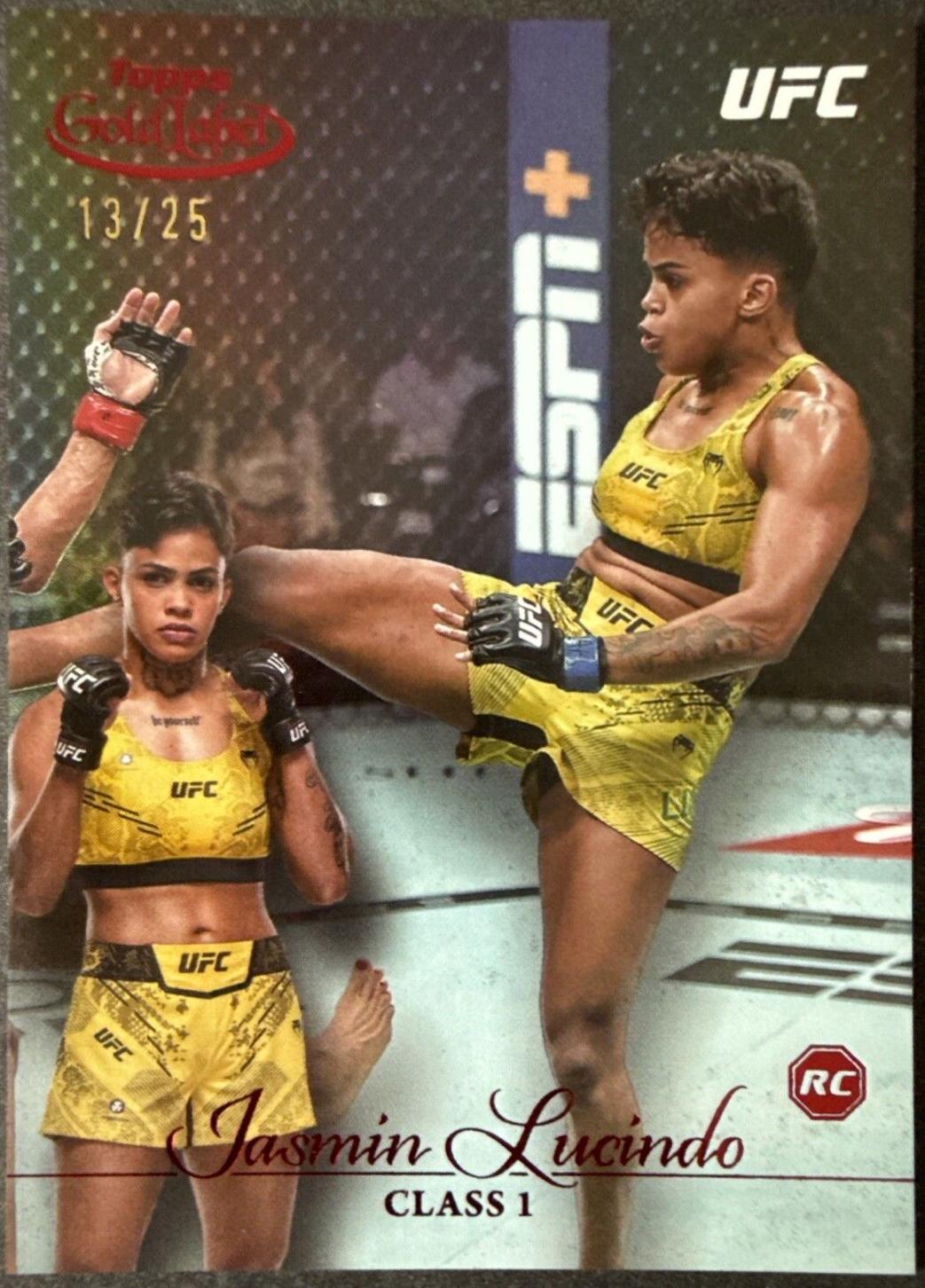 Iasmin Lucindo 2024 Topps Gold Label UFC Base Class I #75 Gold