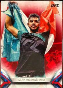 Yair Rodríguez 2018 Topps UFC Knockout Base #31 Red