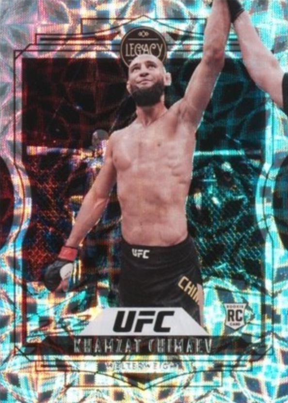 Khamzat Chimaev 2021 Panini Chronicles UFC Base Legacy #44 Asia