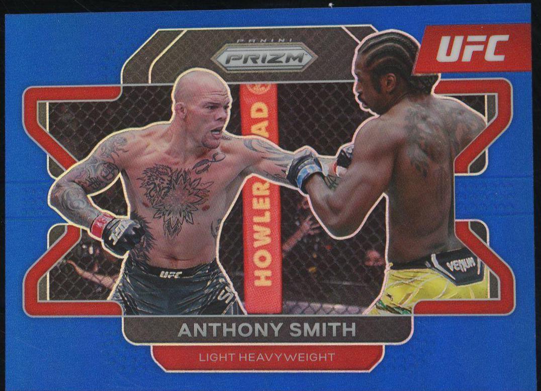Anthony Smith 2022 Panini Prizm UFC Base #85 Blue