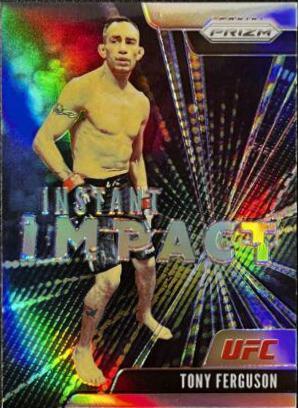 Tony Ferguson 2021 Panini Prizm UFC Instant Impact #22 Silver