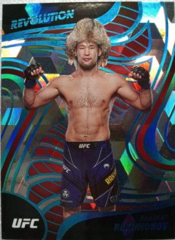 Shavkat Rakhmonov 2023 Panini Chronicles UFC Revolution #13 Cubic