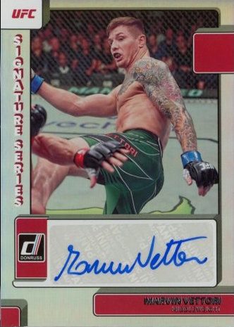 Marvin Vettori 2023 Panini Donruss UFC Signature Series #64 Purple