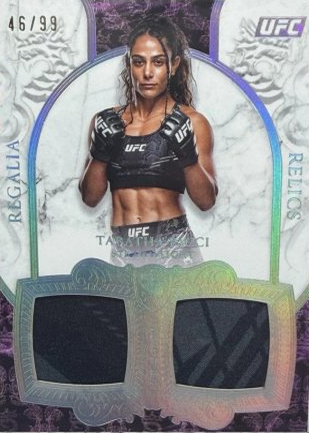 Tabatha Ricci 2025 Topps Royalty UFC Regalia Relics #RR-TR Platinum