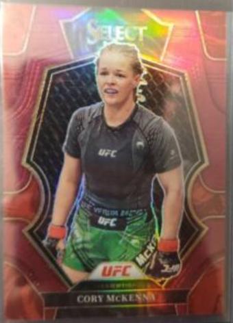 Cory McKenna 2023 Panini Select UFC Premier Level #112 Maroon