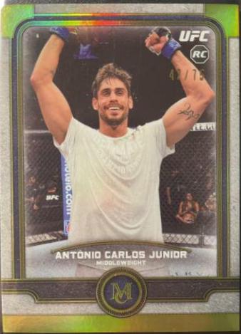 Antonio Carlos Junior 2019 Topps UFC Museum Collection Base #35 Gold