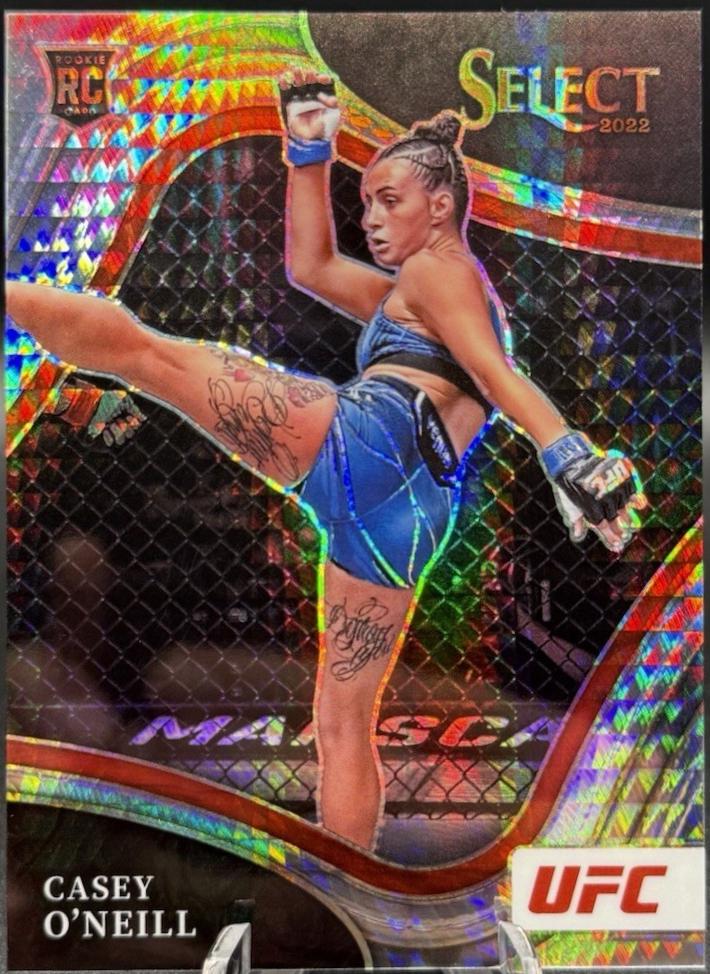 Casey O'Neill 2022 Panini Select UFC Octagonside #212 Lucky Envelopes