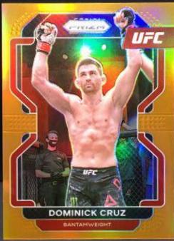 Dominick Cruz 2022 Panini Prizm UFC Base #103 Orange