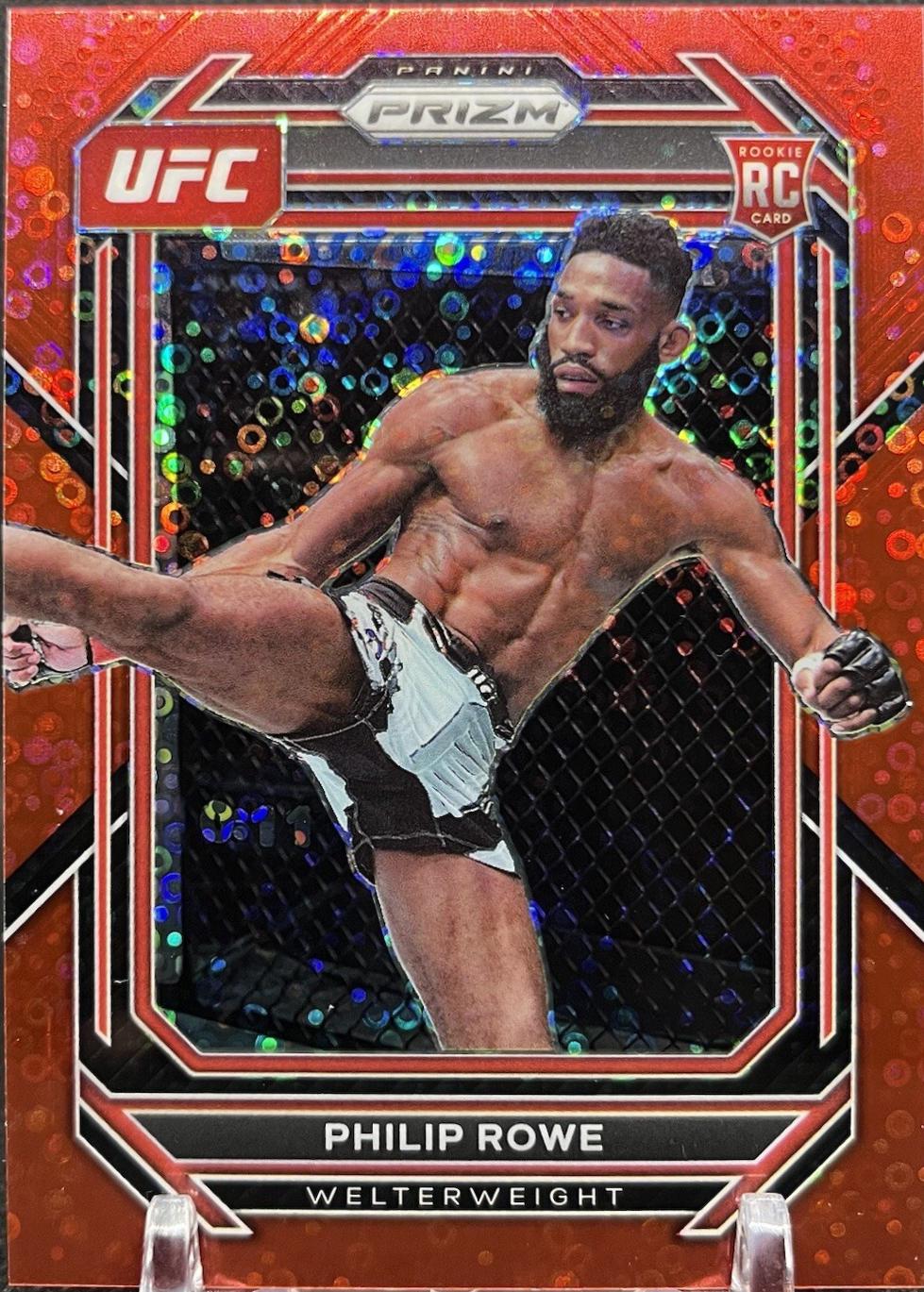 Philip Rowe 2023 Panini Prizm Under Card UFC Base #184 Red