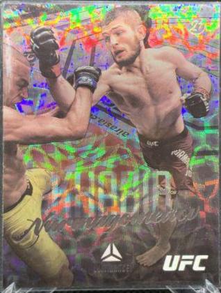 Khabib Nurmagomedov 2021 Panini Chronicles UFC Base Luminance #54 Asia