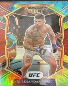 Aleksandar Rakic 2021 Panini Select UFC Concourse #6 Lucky Envelopes
