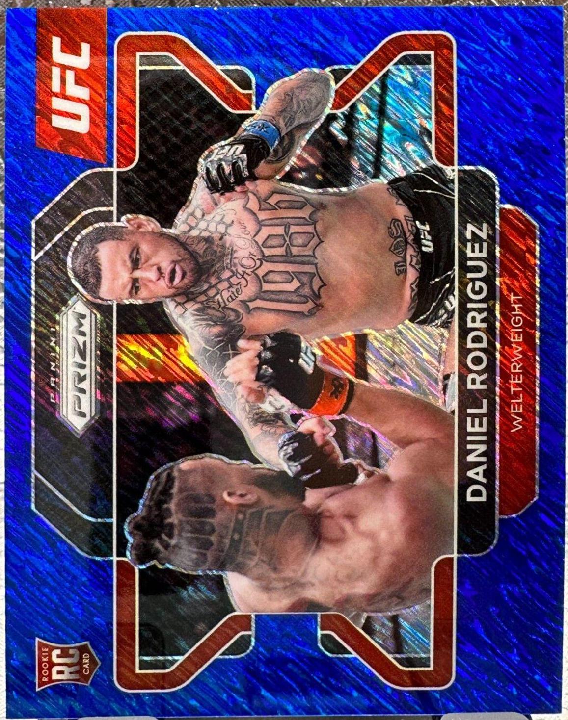 Daniel Rodriguez 2022 Panini Prizm UFC Base #89 Blue Shimmer