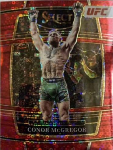 Conor McGregor 2022 Panini Select UFC Concourse #93 Red Disco