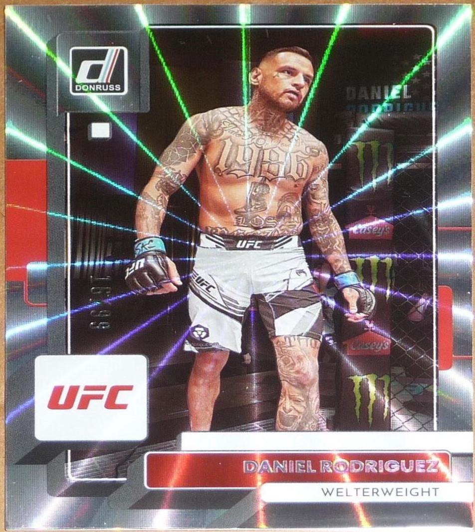 Daniel Rodriguez 2023 Panini Donruss UFC Base #90 Laser