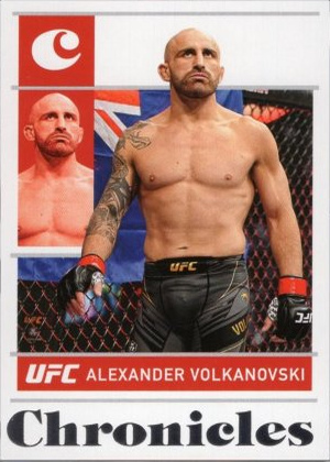 Alexander Volkanovski 2022 Panini Chronicles UFC Base Chronicles #29 Platinum