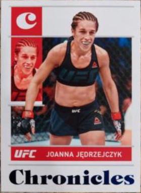 Joanna Jędrzejczyk 2022 Panini Chronicles UFC Base Chronicles #34 Blue