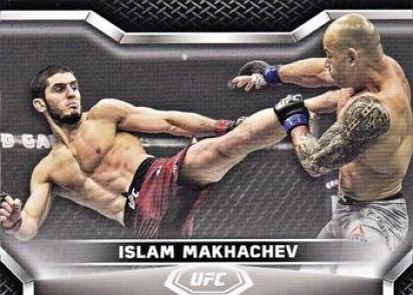 Islam Makhachev 2020 Topps UFC Knockout Base #84 Red