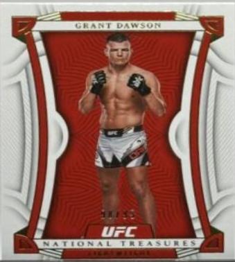 Grant Dawson 2023 Panini Chronicles UFC Base National Treasures #444 Green
