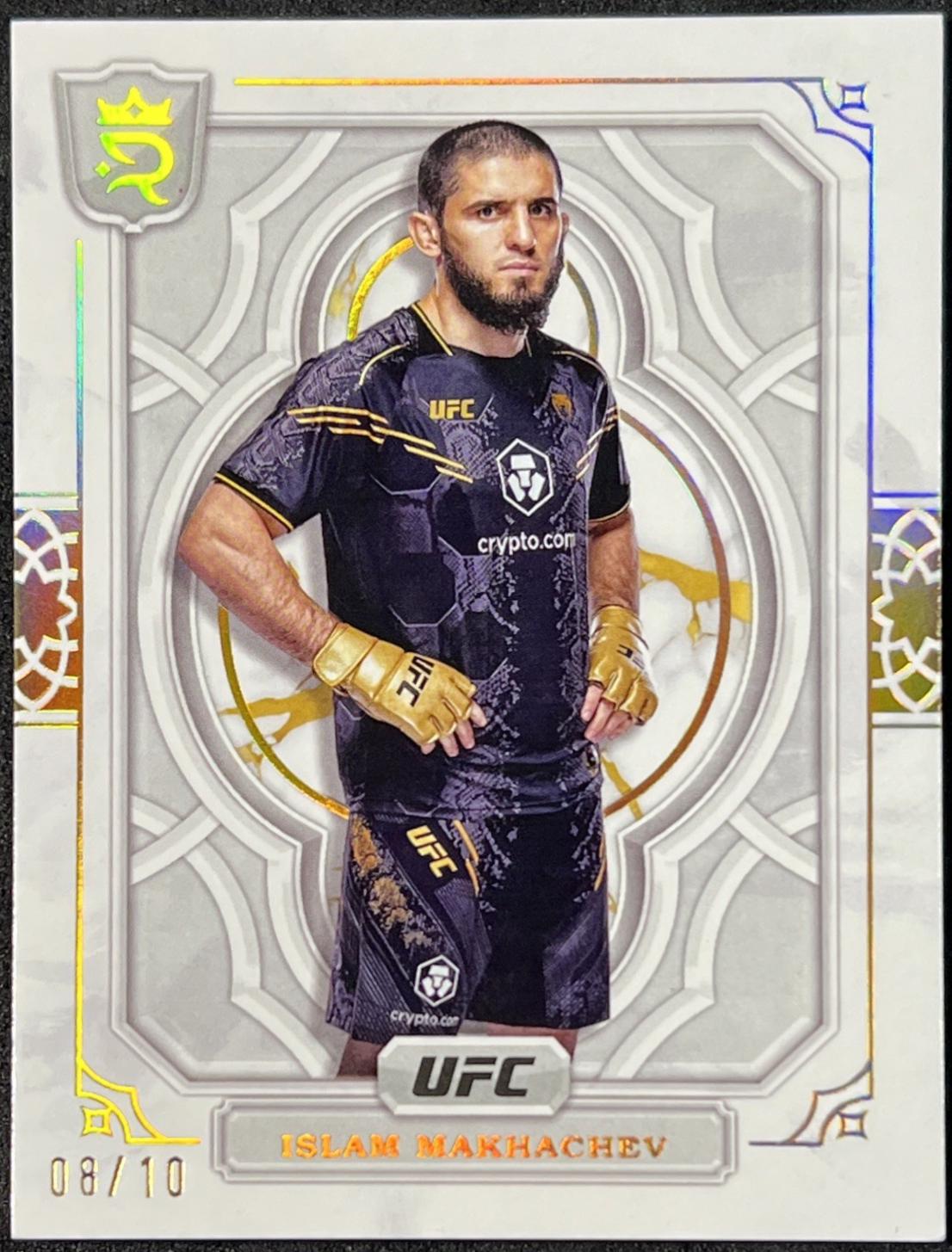 Islam Makhachev 2024 Topps Royalty UFC Base #80 Gold