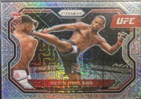 Kevin Holland 2021 Panini Prizm UFC Base #171 Mojo