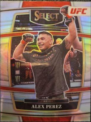 Alex Perez 2022 Panini Select UFC Concourse #92 Silver