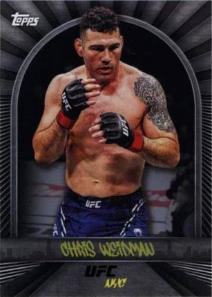 Chris Weidman 2024 Topps UFC NYC Base #11 Gold