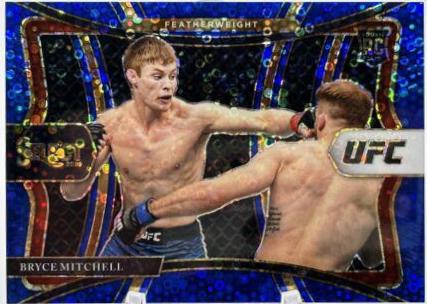 Bryce Mitchell 2021 Panini Select UFC Premier Level #108 Blue Disco
