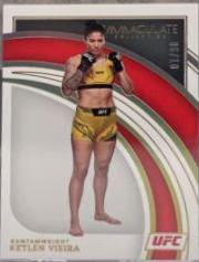 Ketlen Vieira 2022 Panini Immaculate UFC Base #63 Gold