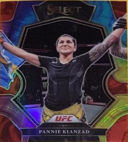 Pannie Kianzad 2023 Panini Select UFC Premier Level #119 Tie Dye