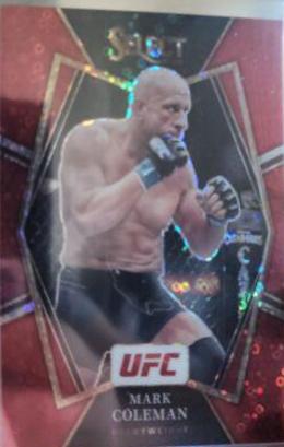 Mark Coleman 2022 Panini Select UFC Premier Level #178 Red Disco