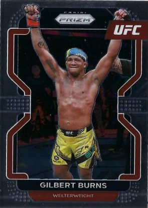 Gilbert Burns 2022 Panini Prizm UFC Base #183 Mojo