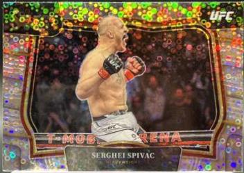 Serghei Spivac 2023 Panini Select UFC Octagonside #237 Disco