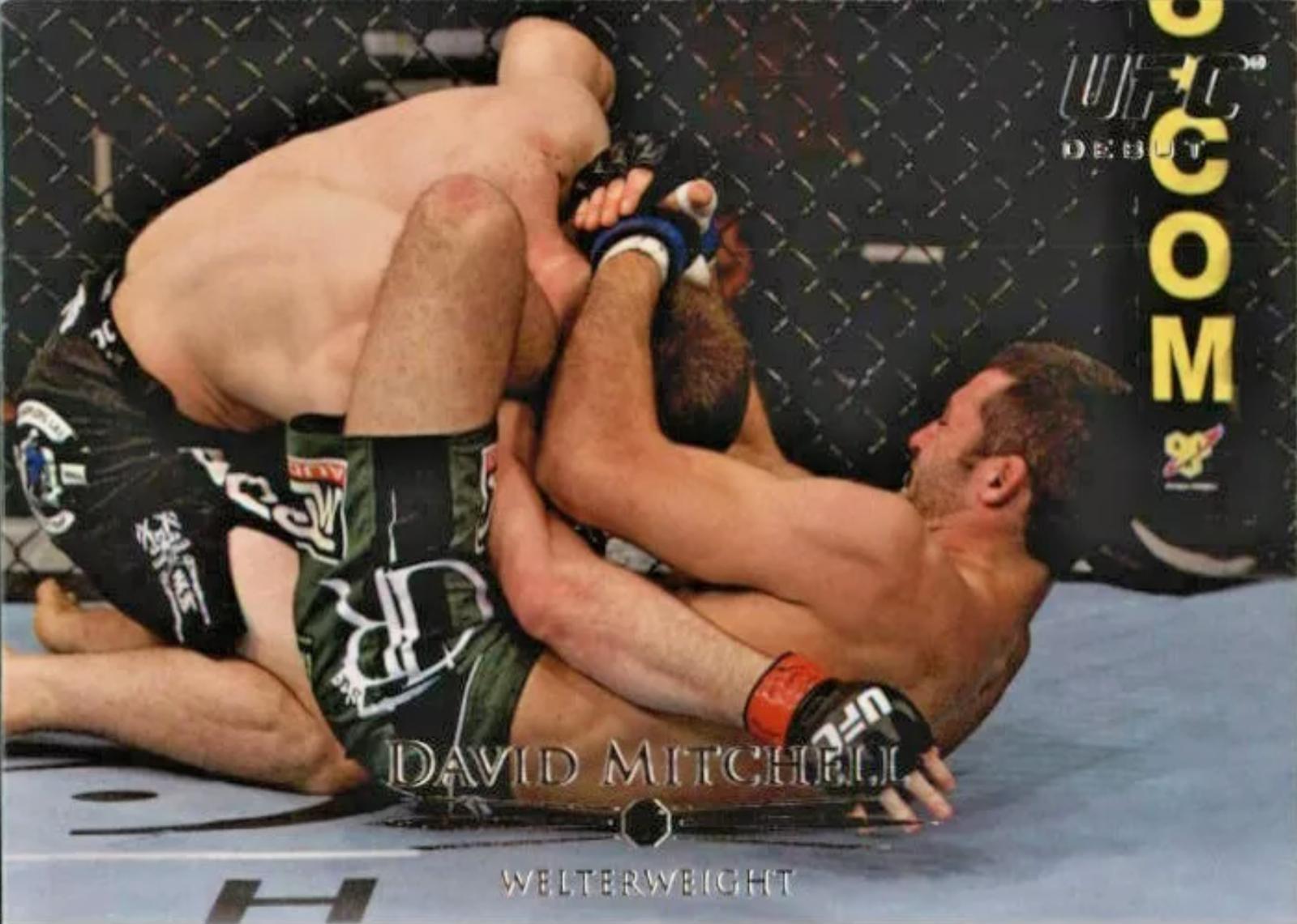 David Mitchell 2011 Topps UFC Title Shot Base #120 Gold