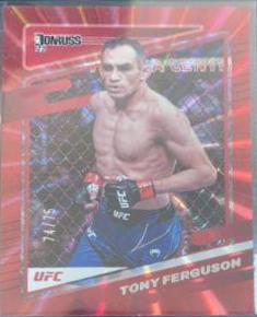 Tony Ferguson 2022 Panini Donruss UFC Base #10 Red