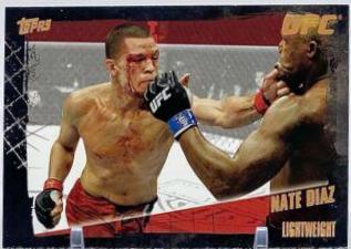 Nate Diaz 2010 Topps UFC Base #51 Bronze