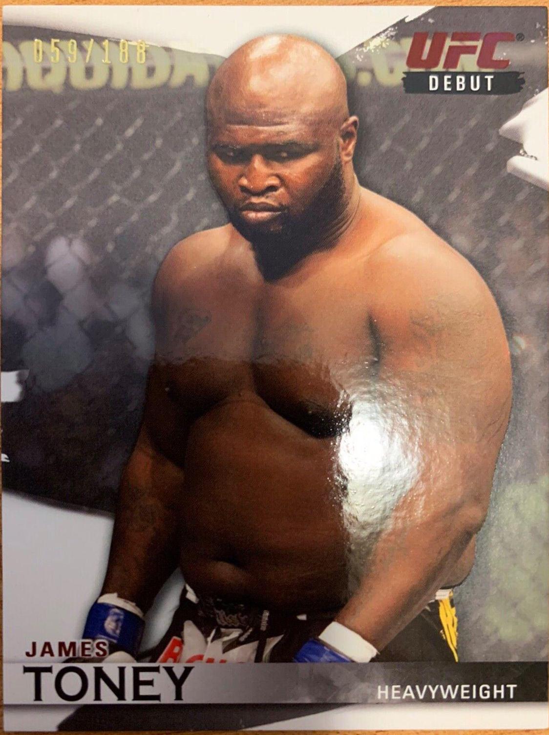 James Toney 2010 Topps UFC Knockout Base #150 Silver