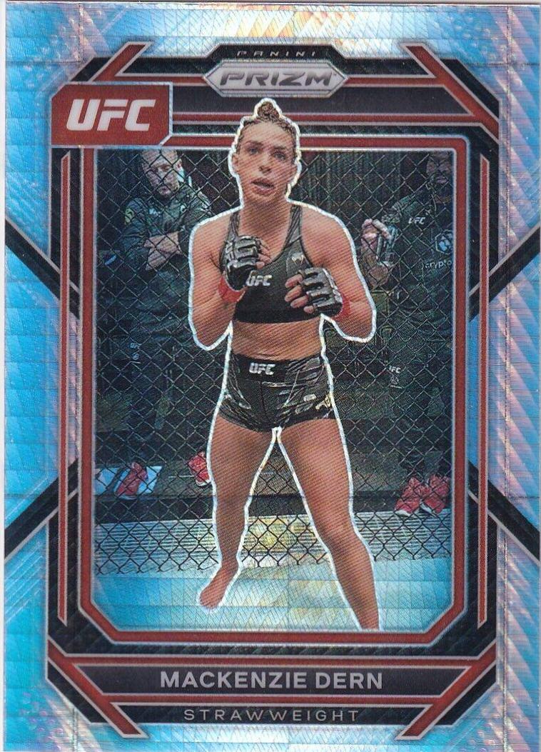Mackenzie Dern 2023 Panini Prizm UFC Base #180 Hyper