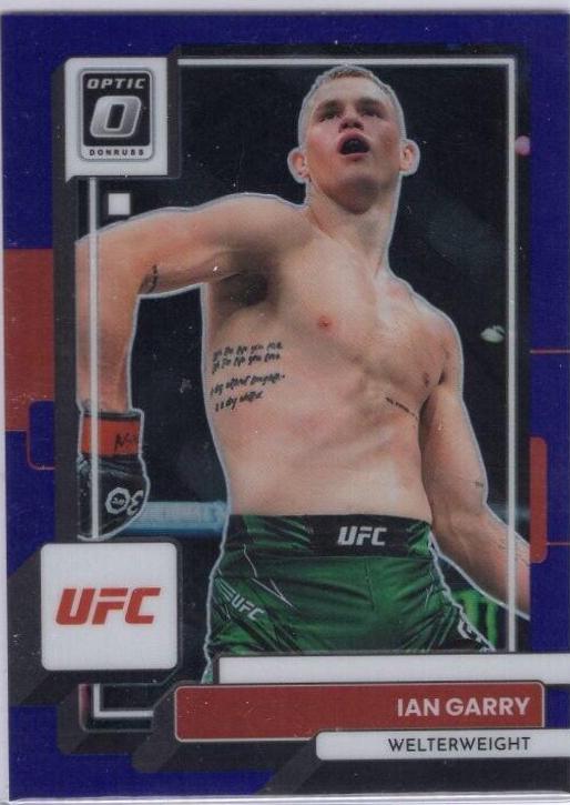 Ian Machado Garry 2023 Panini Donruss Optic UFC Base #76 Purple
