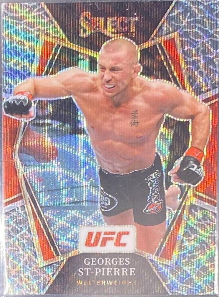 Georges St-Pierre 2022 Panini Select UFC Premier Level #108 Elephant
