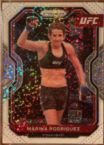 Marina Rodriguez 2021 Panini Prizm UFC Base #47 White Sparkle