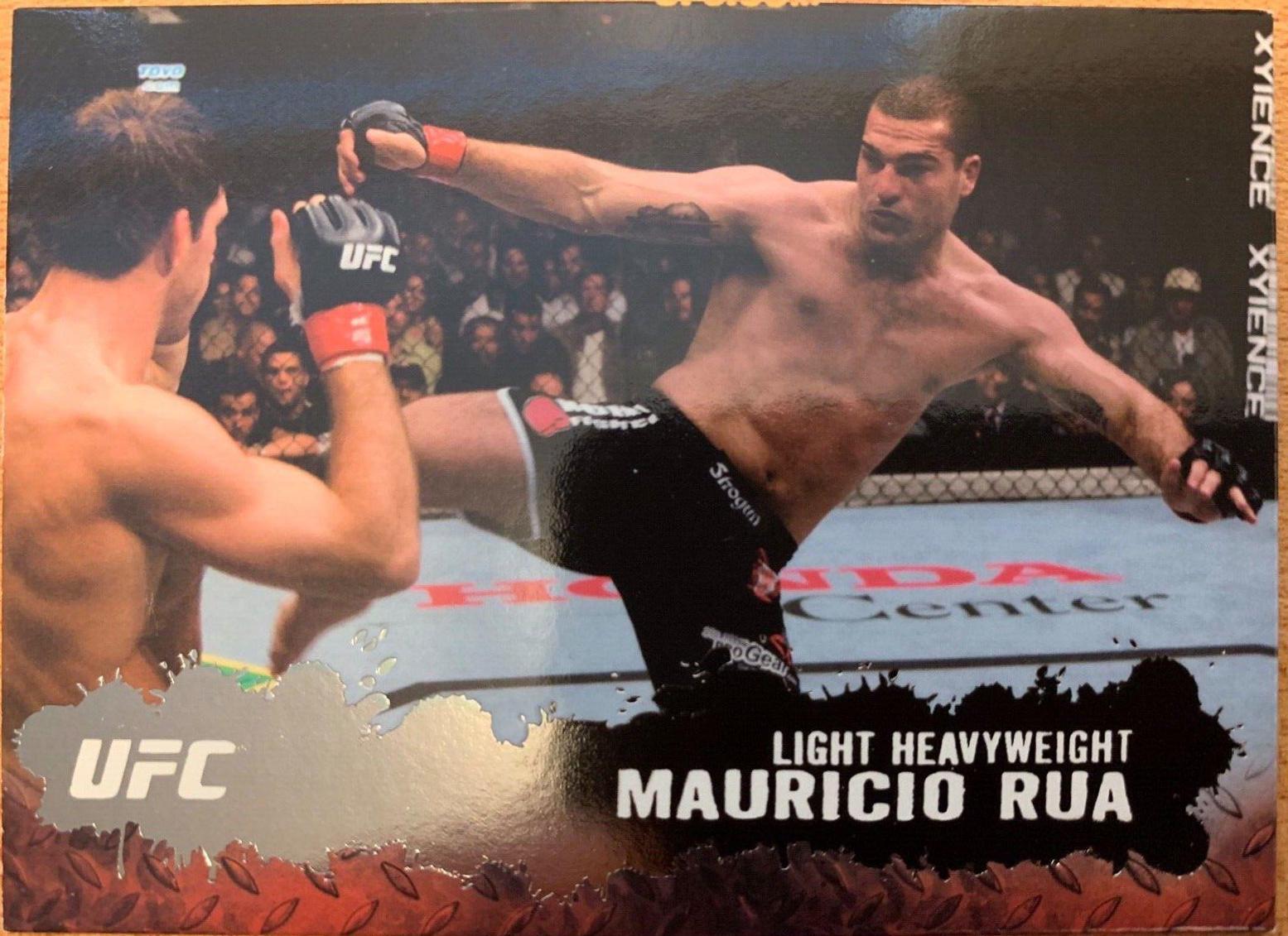 Mauricio Rua 2009 Topps UFC Round 2 Base #82 Silver