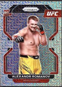 Alexandr Romanov 2022 Panini Prizm UFC Base #137 Mojo