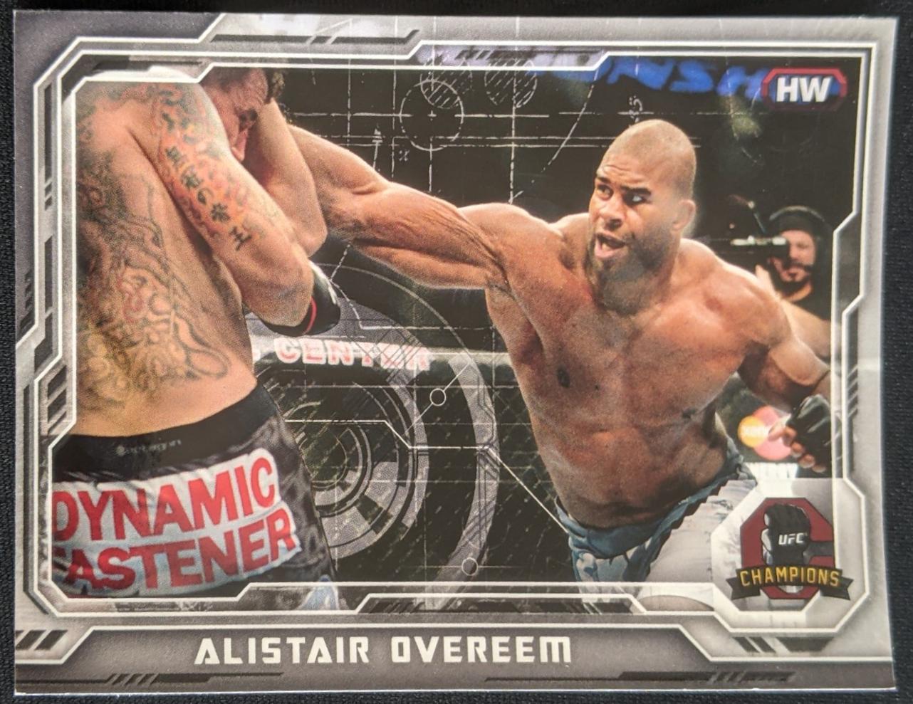 Alistair Overeem 2014 Topps UFC Champions Base #151 Silver