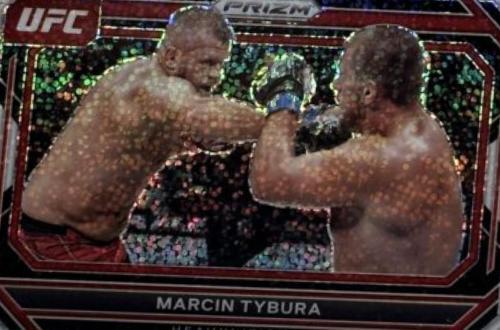 Marcin Tybura 2023 Panini Prizm UFC Base #7 White Sparkle